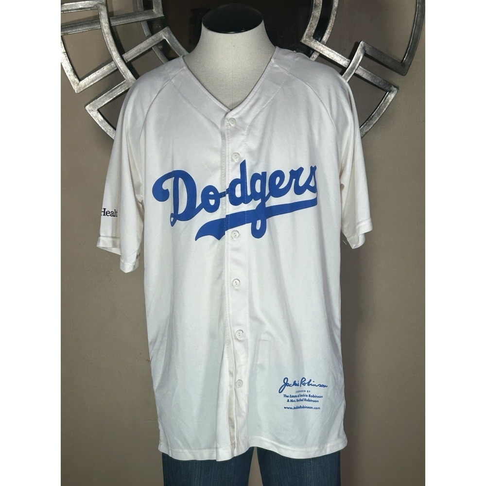 Los Angeles Dodgers UCLA Health Jackie Robinson Jersey SGA Giveaway Size M